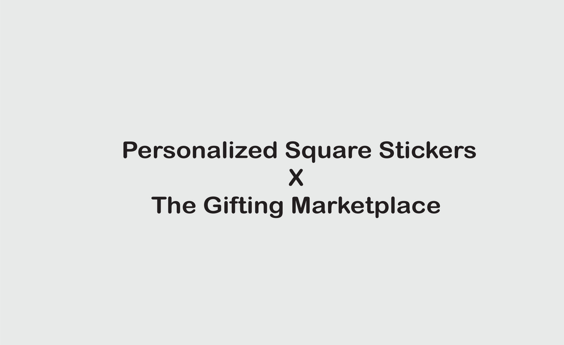 Personalized Customized Square Stickers – Small in Size, Big on Impact