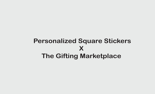 Personalized Customized Square Stickers – Small in Size, Big on Impact