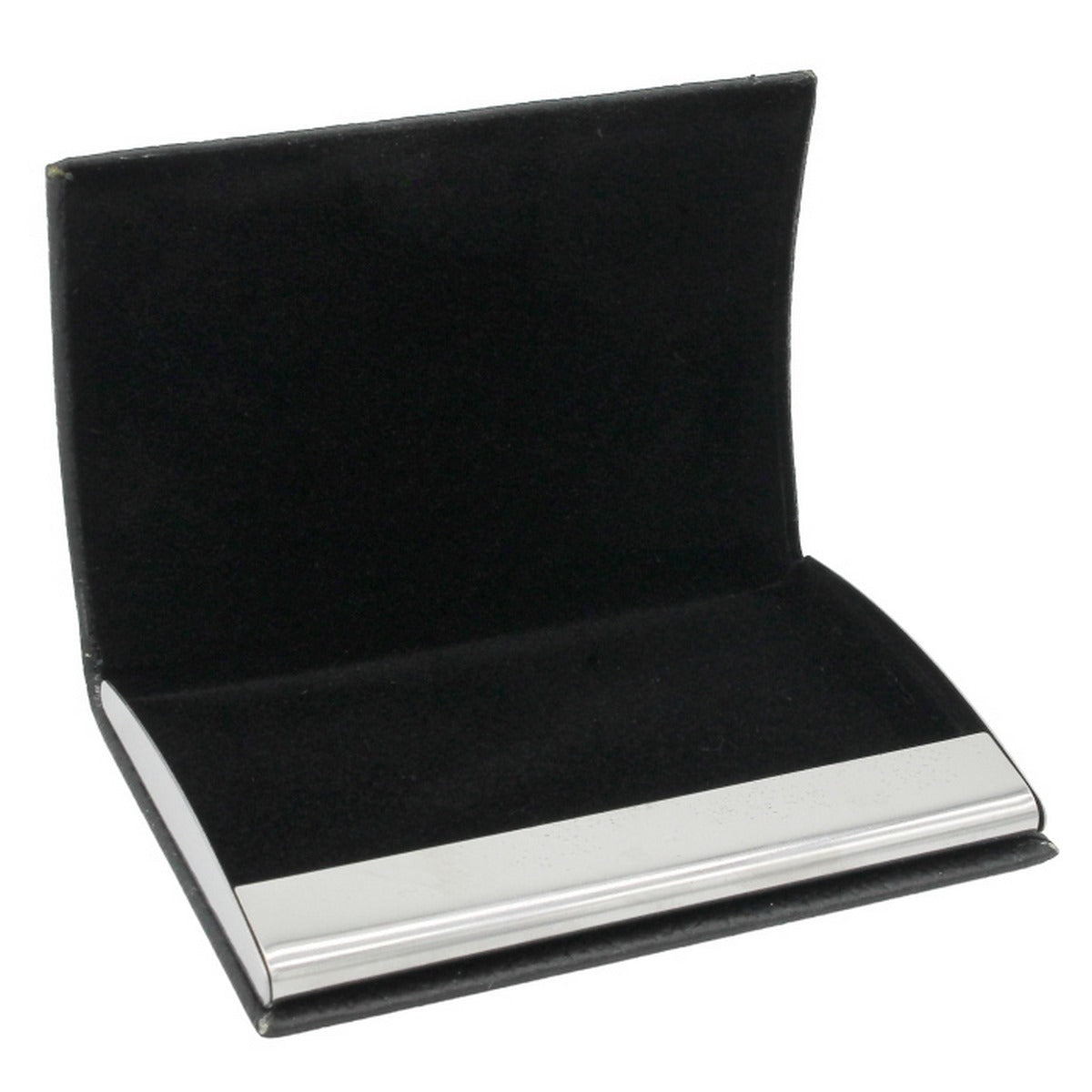 Personalized Engraved Black Magnetic Business Visiting Card Holder - For Corporate Gifting, Event Gifting, Freebies, Promotions JA 10