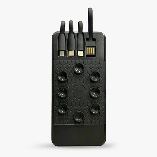 Personalized Logo Glow 10000mAh Wireless Powerbank - For Corporate Gifting, Event Gifting, Freebies, Return Gift, Promotions - HK10287