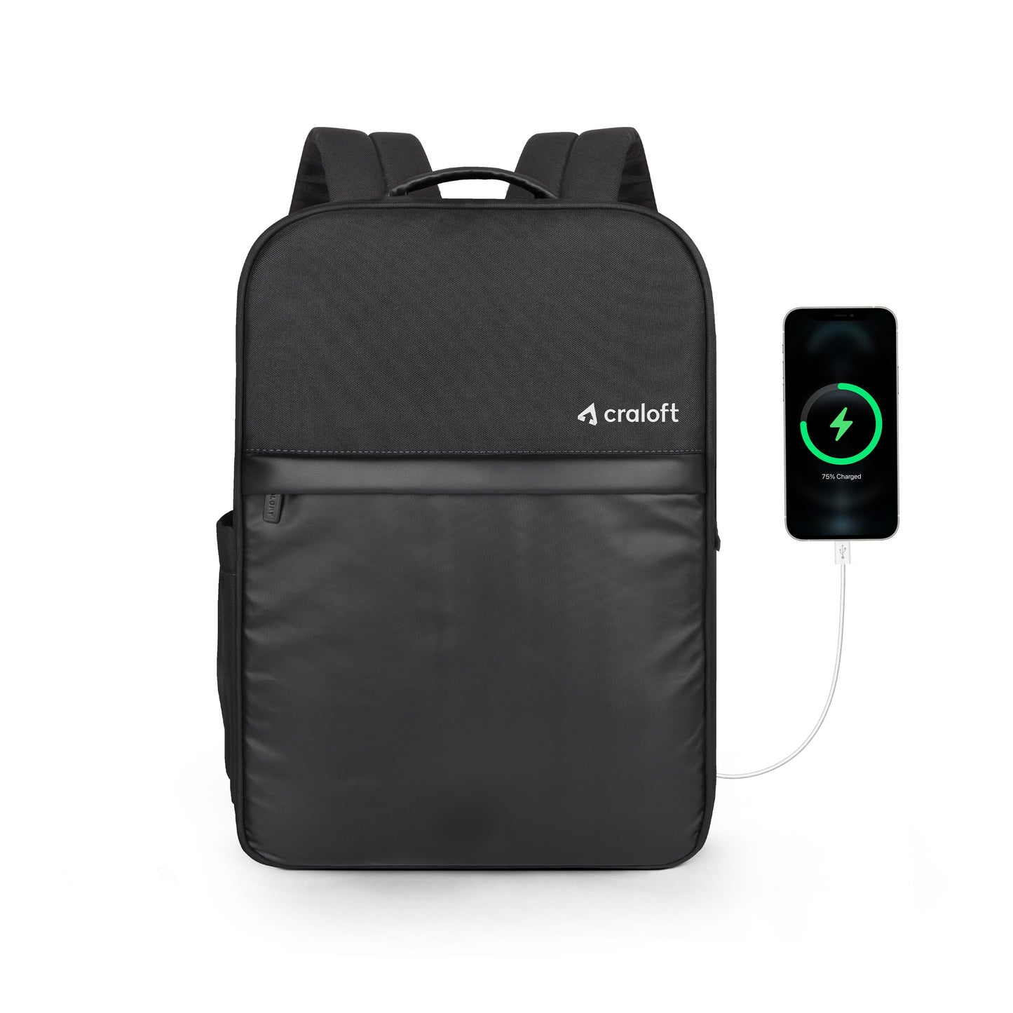 21L Personalized Black Office Laptop Backpack - For Employee Gifting, Corporate Gifting, Customer and Stakeholder Gifting, Colleges, Classes, Schools Use - CL-CB2