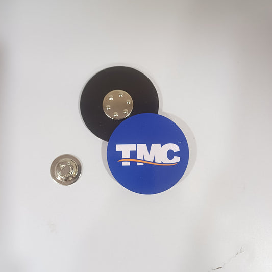 Personalized Round 44mm Magnetic Badges for Promotions, Events, Freebies, Corporate Gifting, Staff & Exhibitions