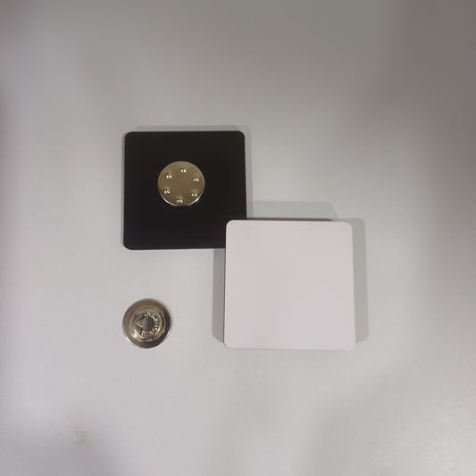 Personalized Square 44mm Magnetic Badges for Promotions, Events, Freebies, Corporate Gifting, Staff & Exhibitions