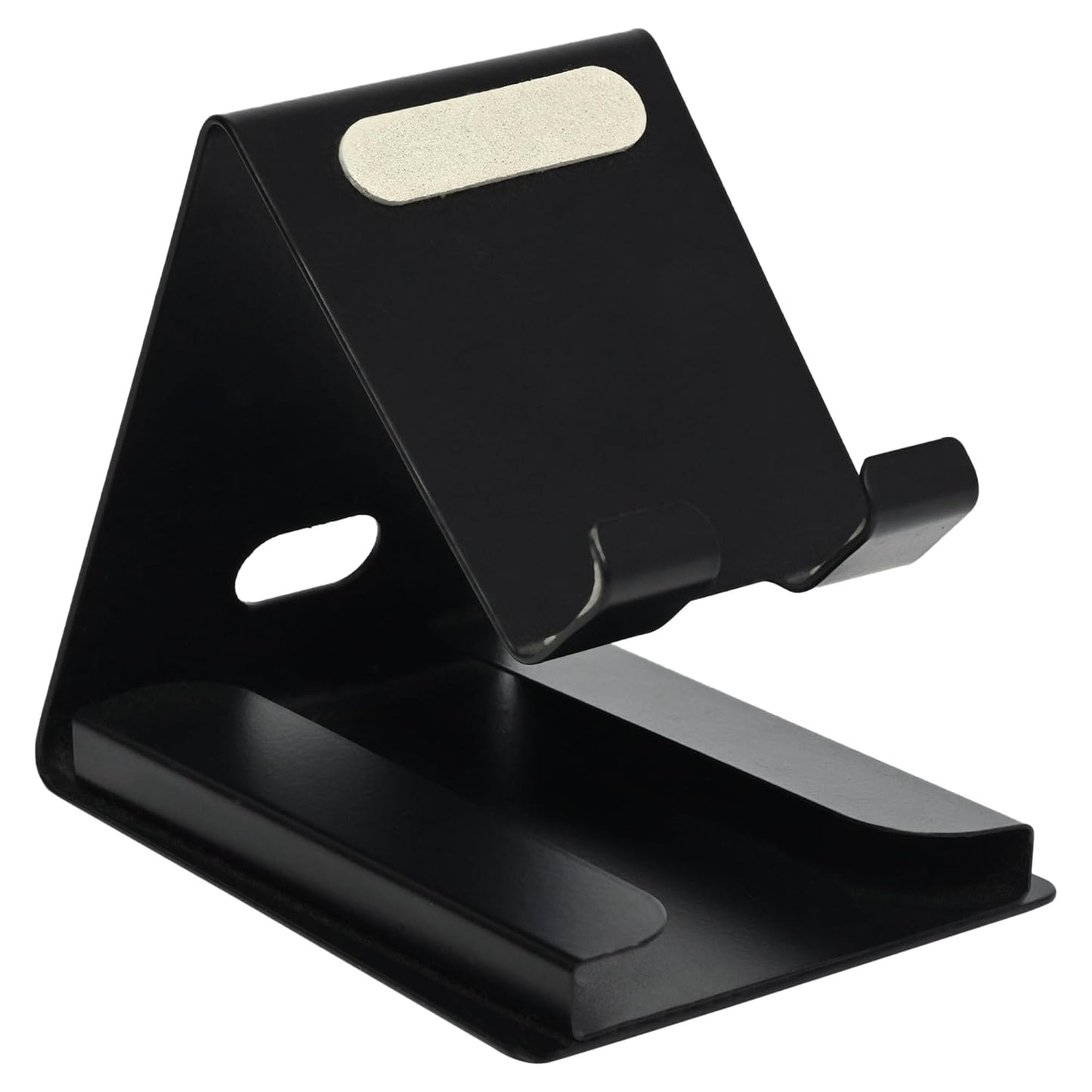 Personalized Engraved Black Metal Phone Holder Mobile Stand with Card Holder - For Personal, Corporate Gifting, Return Gift, Event Gifting, Promotional Freebies PCH1416 - The Gifting Marketplace