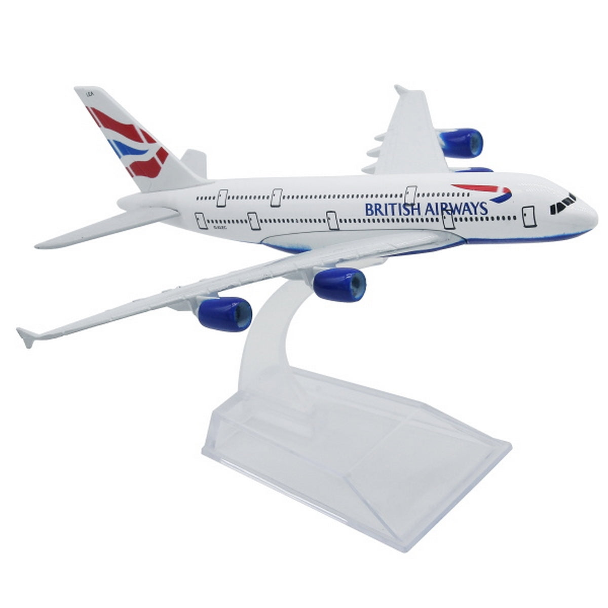 Aircraft Model Small British Airways - For Office Use, Personal Use, or Corporate Gifting JA