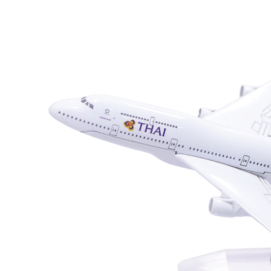 Aircraft Model Small Thai Airways - For Office Use, Personal Use, or Corporate Gifting JA