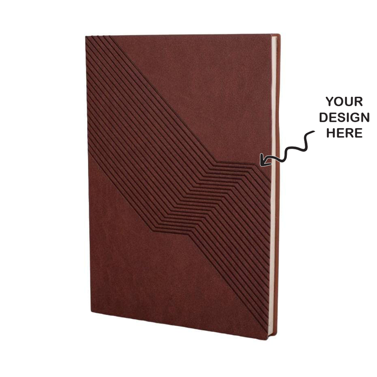 Personalized A5 Size Corporate Notebook Diary - For Office Use, Personal Use, or Corporate Gifting BG123