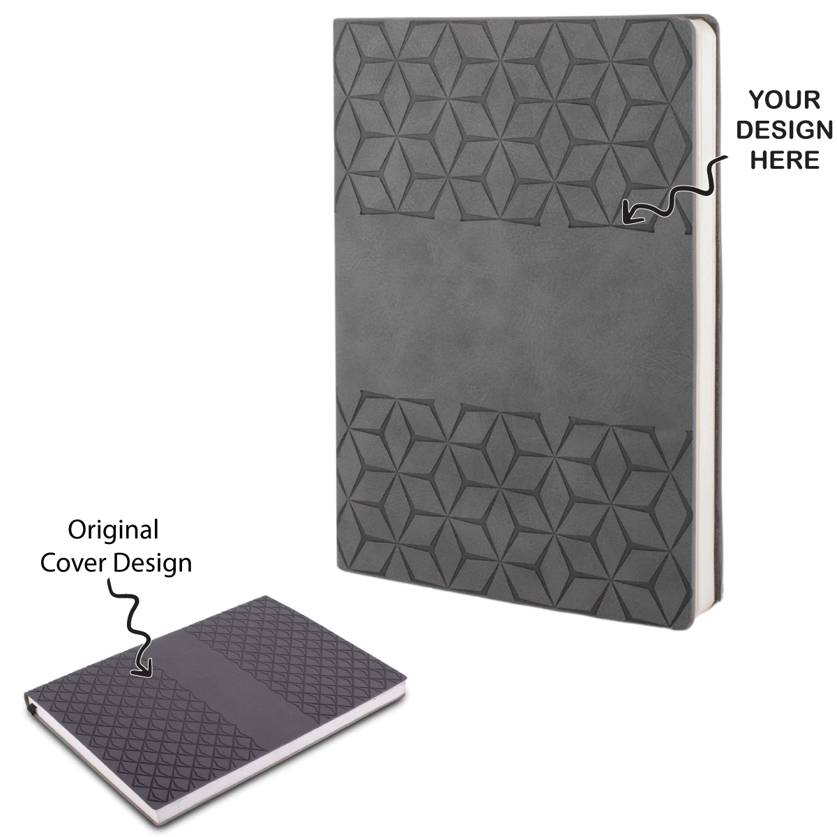 Personalized A5 Size Corporate Notebook Diary - For Office Use, Personal Use, or Corporate Gifting BG129