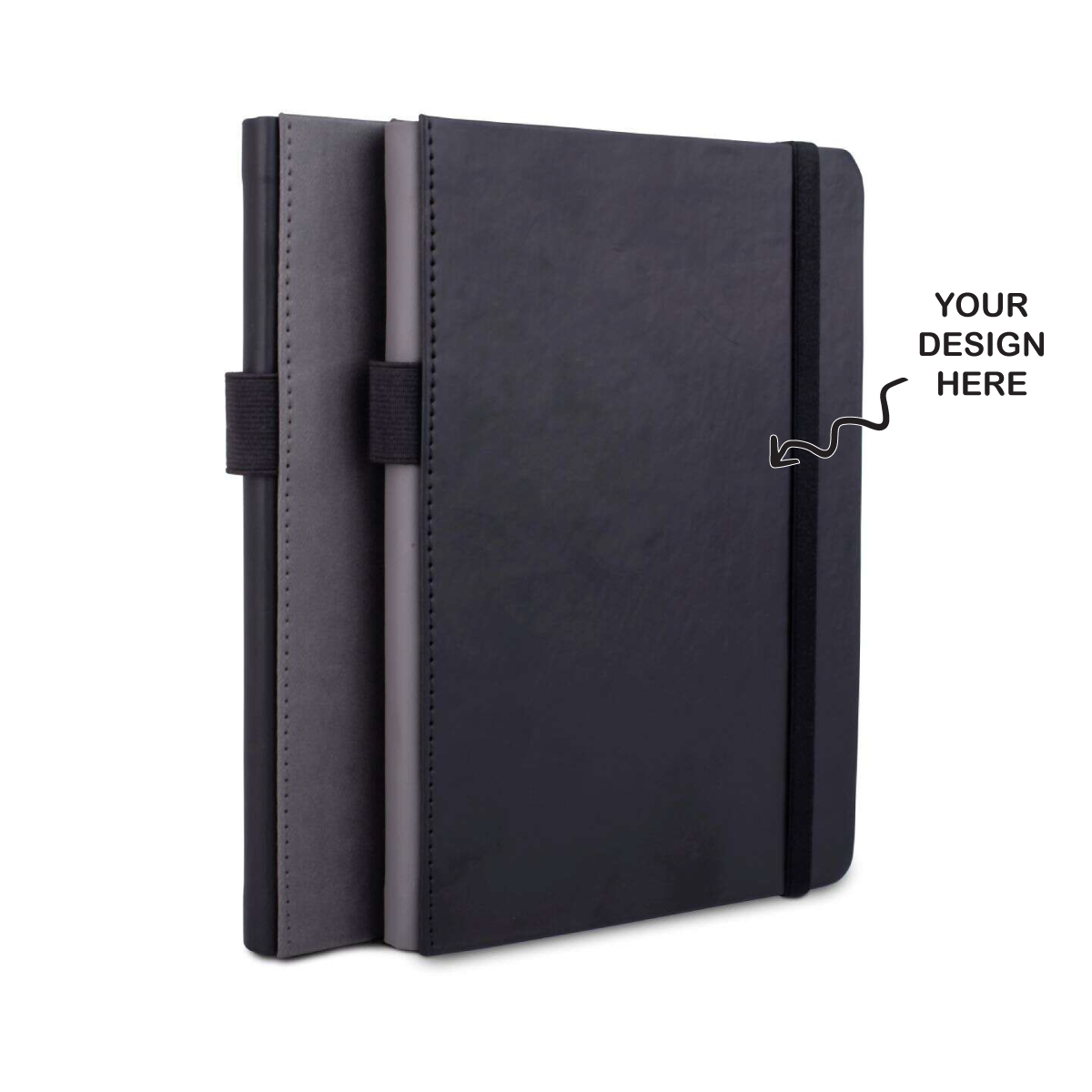 Personalized Dual Tone A5 Size Corporate Notebook Diary - For Office Use, Personal Use, or Corporate Gifting BG130