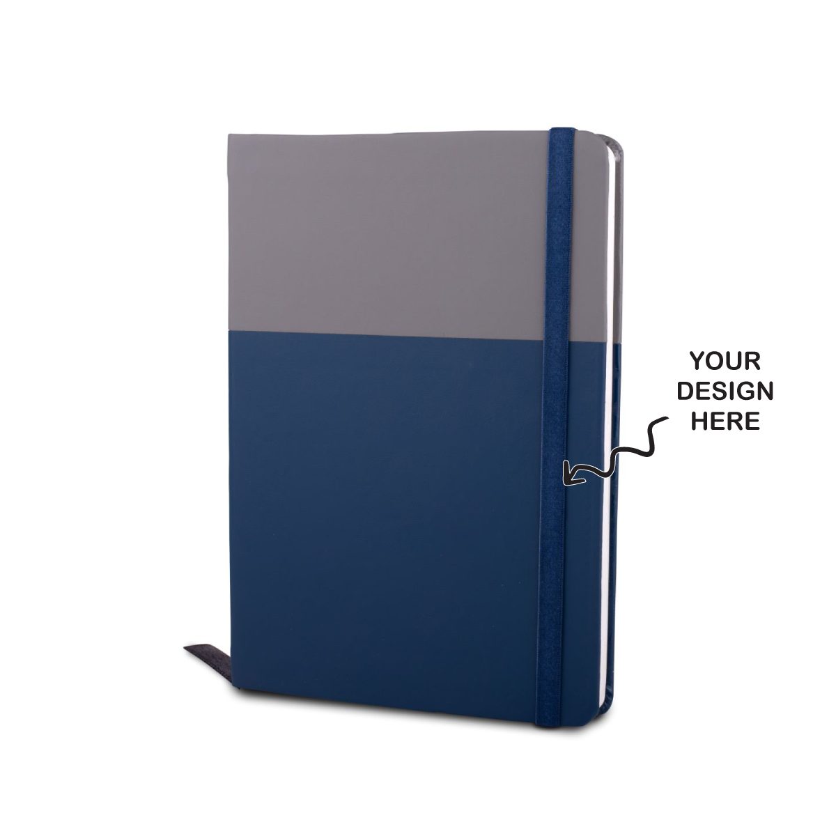 Personalized Dual Tone A5 Size Corporate Notebook Diary - For Office Use, Personal Use, or Corporate Gifting BG131