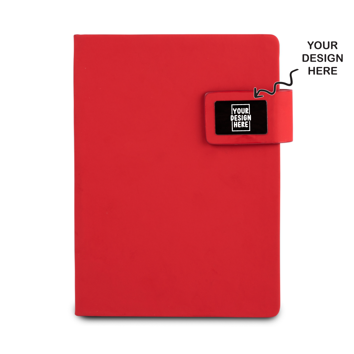 Personalized Magnetic Lock A5 Size Corporate Notebook Diary - For Office Use, Personal Use, or Corporate Gifting BG135