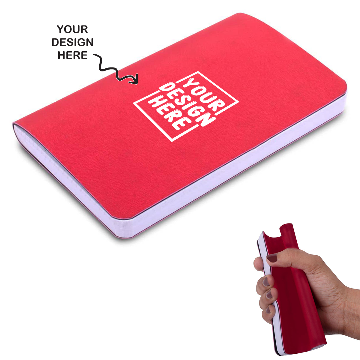 Pocket Notebook Small Size PU Cover Corporate Notebook Diary - For Office Use, Personal Use, or Corporate Gifting BGB114