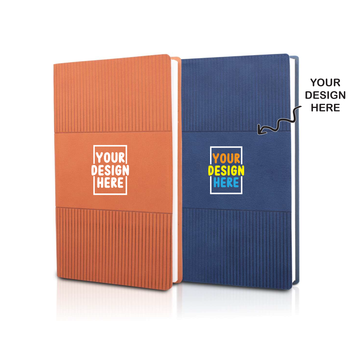 Personalized A6 Size Corporate Notebook Diary - For Office Use, Personal Use, or Corporate Gifting BGB137
