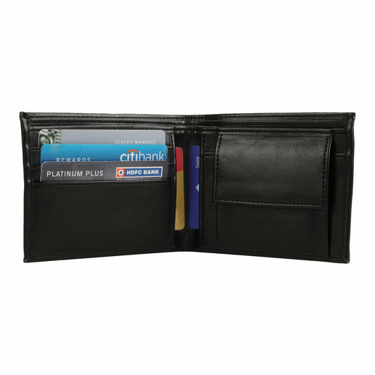 Pen and Wallet Black 2in1 Combo Gift Set - For International Men's Day Gift, Employee Joining Kit, Corporate, Client or Dealer Gifting, Promotional Freebie JKSR129