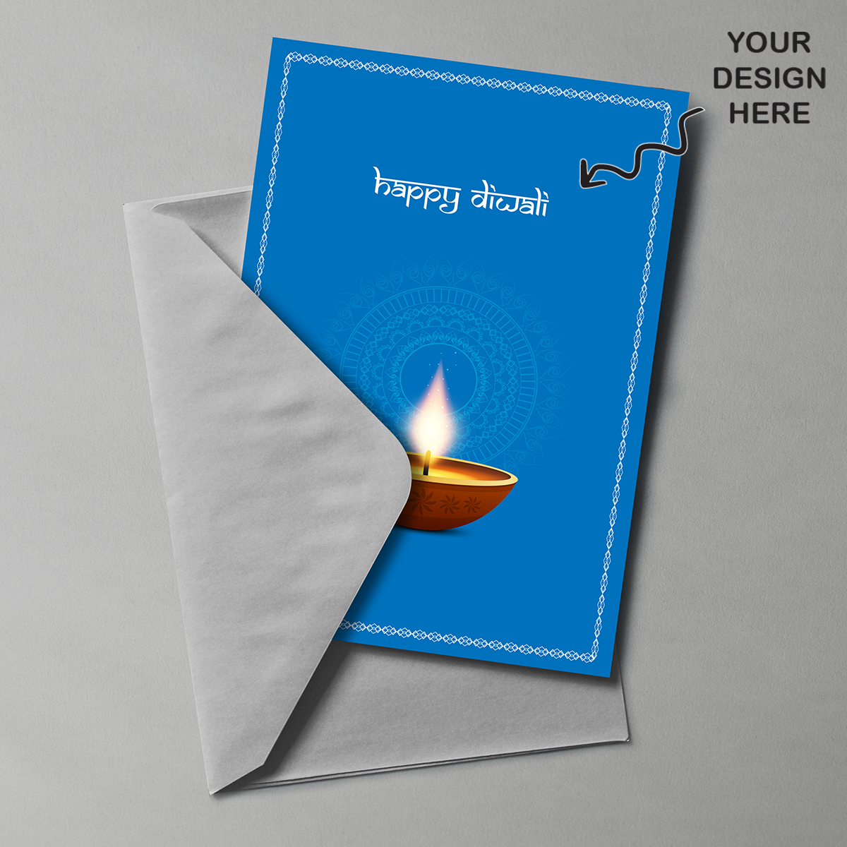 Personalized Greeting Card - For Corporate Gifting Greeting Cards, Thank You Cards, Christmas Cards, Diwali Greeting Card, Event Greeting Card, Birthdays, Baby Shower, Weddings, Customers Greeting Cards VP