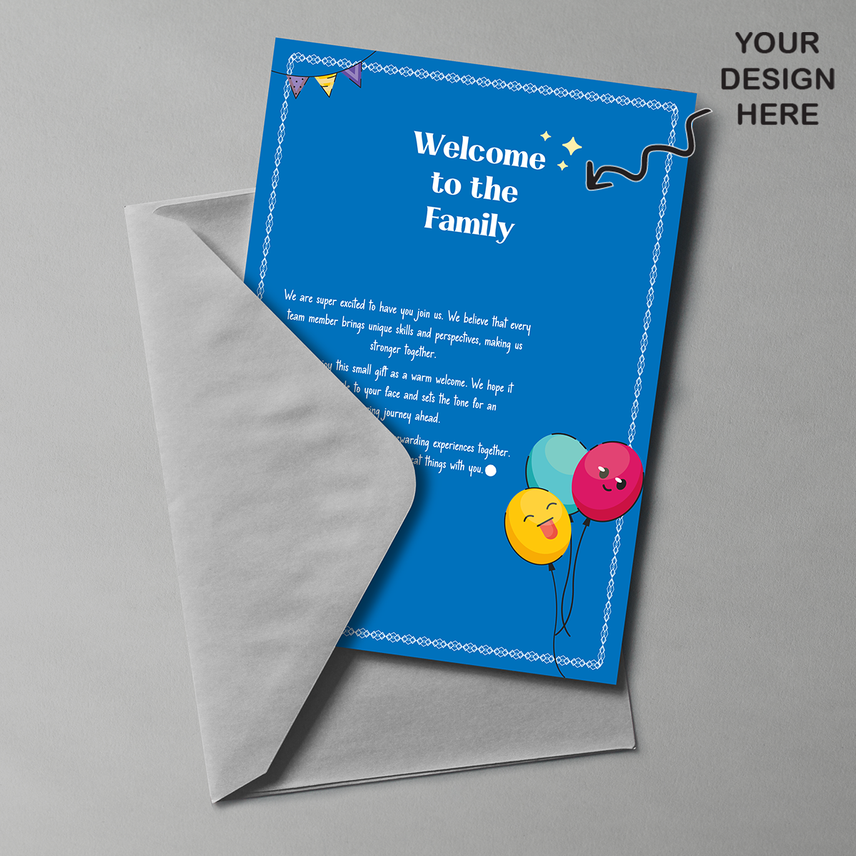Personalized Greeting Card - For Corporate Gifting Greeting Cards, Thank You Cards, Christmas Cards, Diwali Greeting Card, Event Greeting Card, Birthdays, Baby Shower, Weddings, Customers Greeting Cards VP