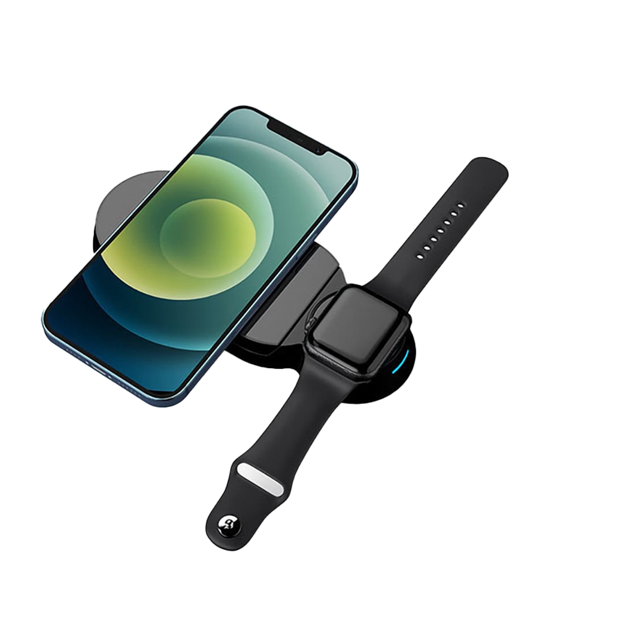 Personalized Logo Glow Multipurpose 3in1 Wireless Charger - For Corporate Gifting, Event Gifting, Freebies, Return Gift, Promotions - HK10289 - The Gifting Marketplace