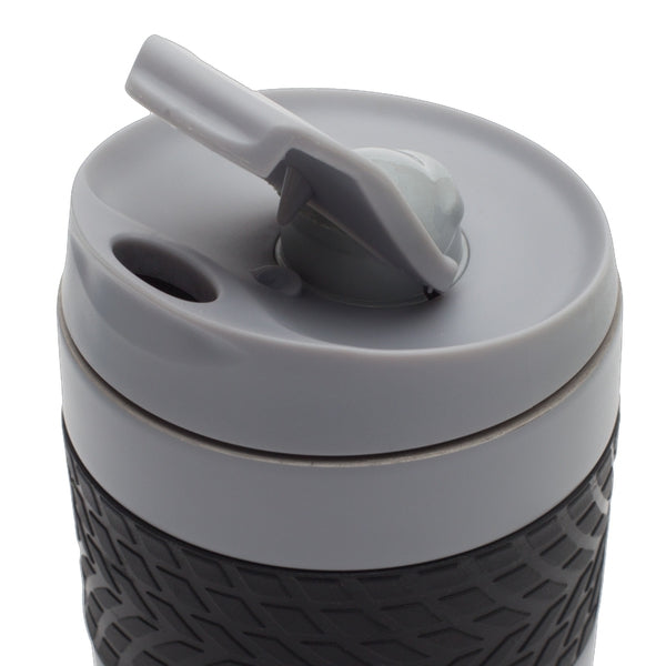 Personalized White 300ml Spill Free Suction SS Mug - For Corporate, Client or Dealer Gifting, Promotional Freebie BGH138