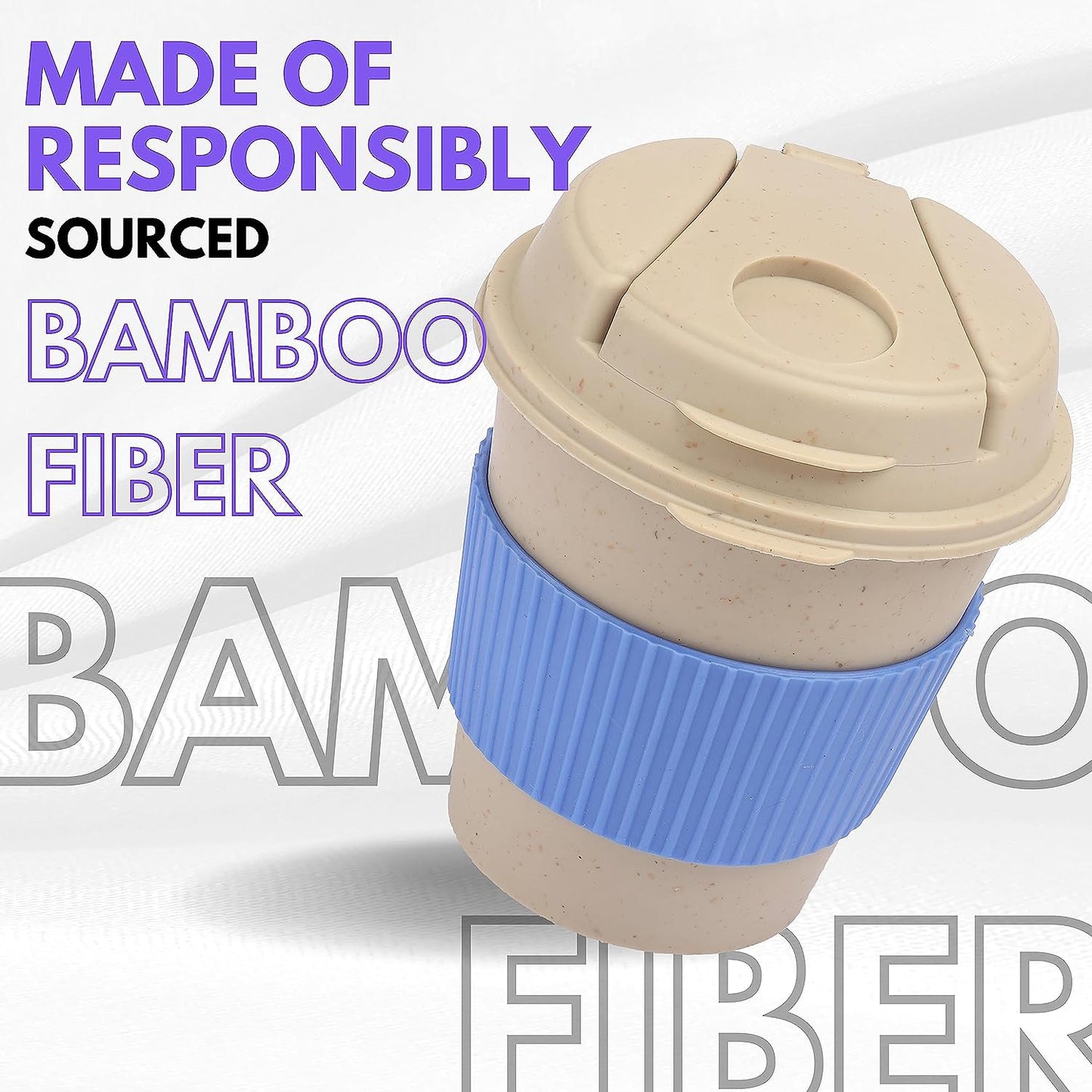 Personalized 250ml Eco-Friendly Bamboo Coffee Mug - For Corporate, Client or Dealer Gifting, Promotional Freebie BGH222