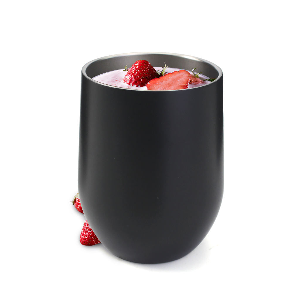 Personalized Black Wine Tumbler - For Corporate Gifting, Return Gift, Gifts for Events Promotional Giveaway TGMGC-231