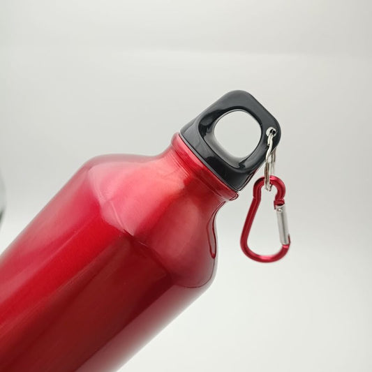 Personalized Red Aluminum Water Bottle - 750ml - For Return Gift, Corporate Gifting, Office or Personal Use TGMGC-561