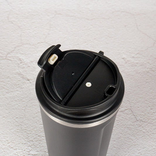 Personalized Black Temperature Travel Tumbler 500ml - For Corporate Gifting, Return Gift, Gifts for Events Promotional Giveaway TGMGC-415