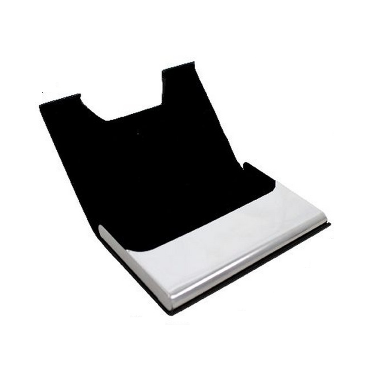 Personalized Engraved Black Magnetic Business Visiting Card Holder - For Corporate Gifting, Event Gifting, Freebies, Promotions JA 35