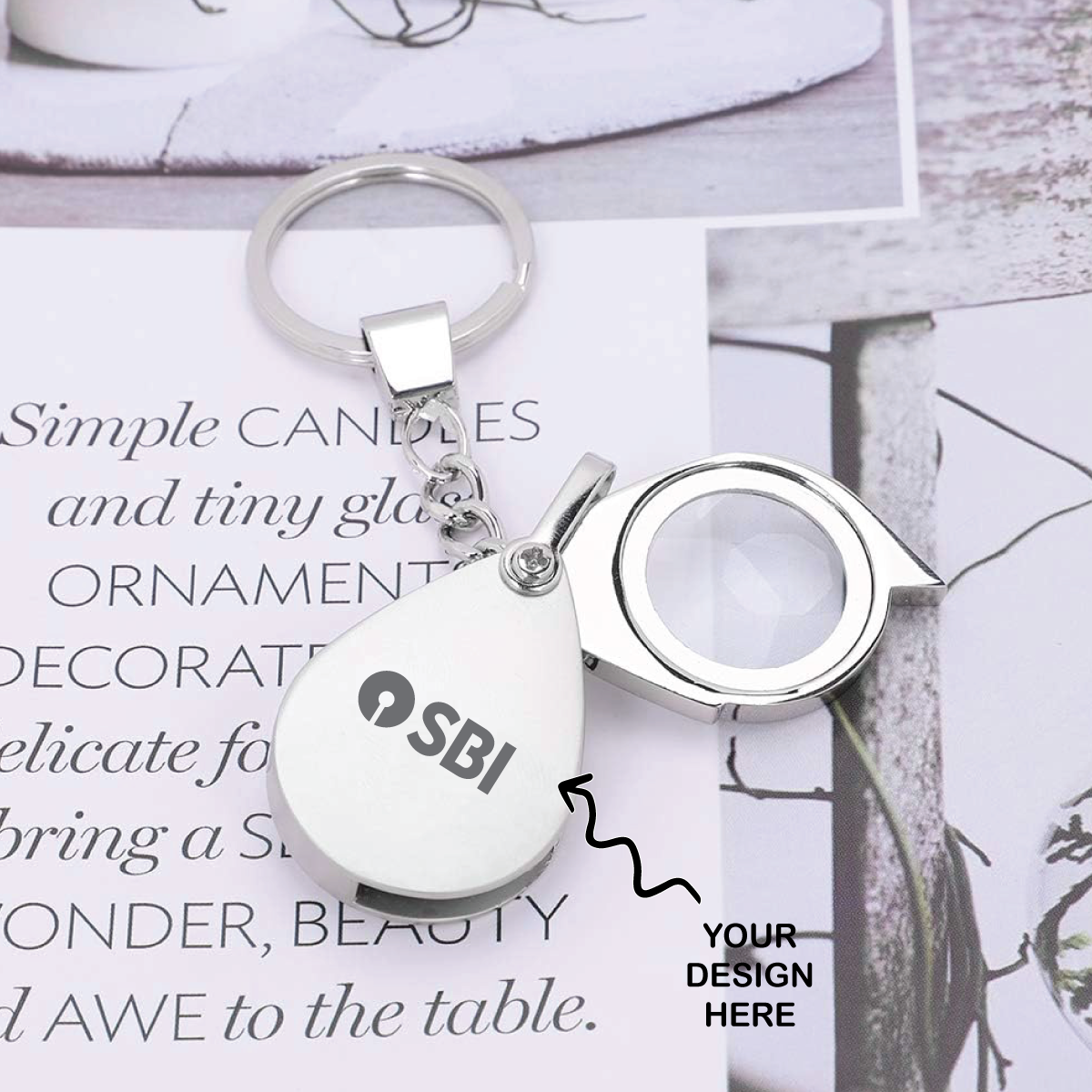 Keychain hot sale engraved gift