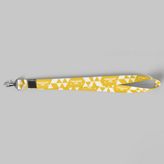 Customized 20mm Lanyard with Logo Ideal for Events, Office ID Cards, Trade Shows