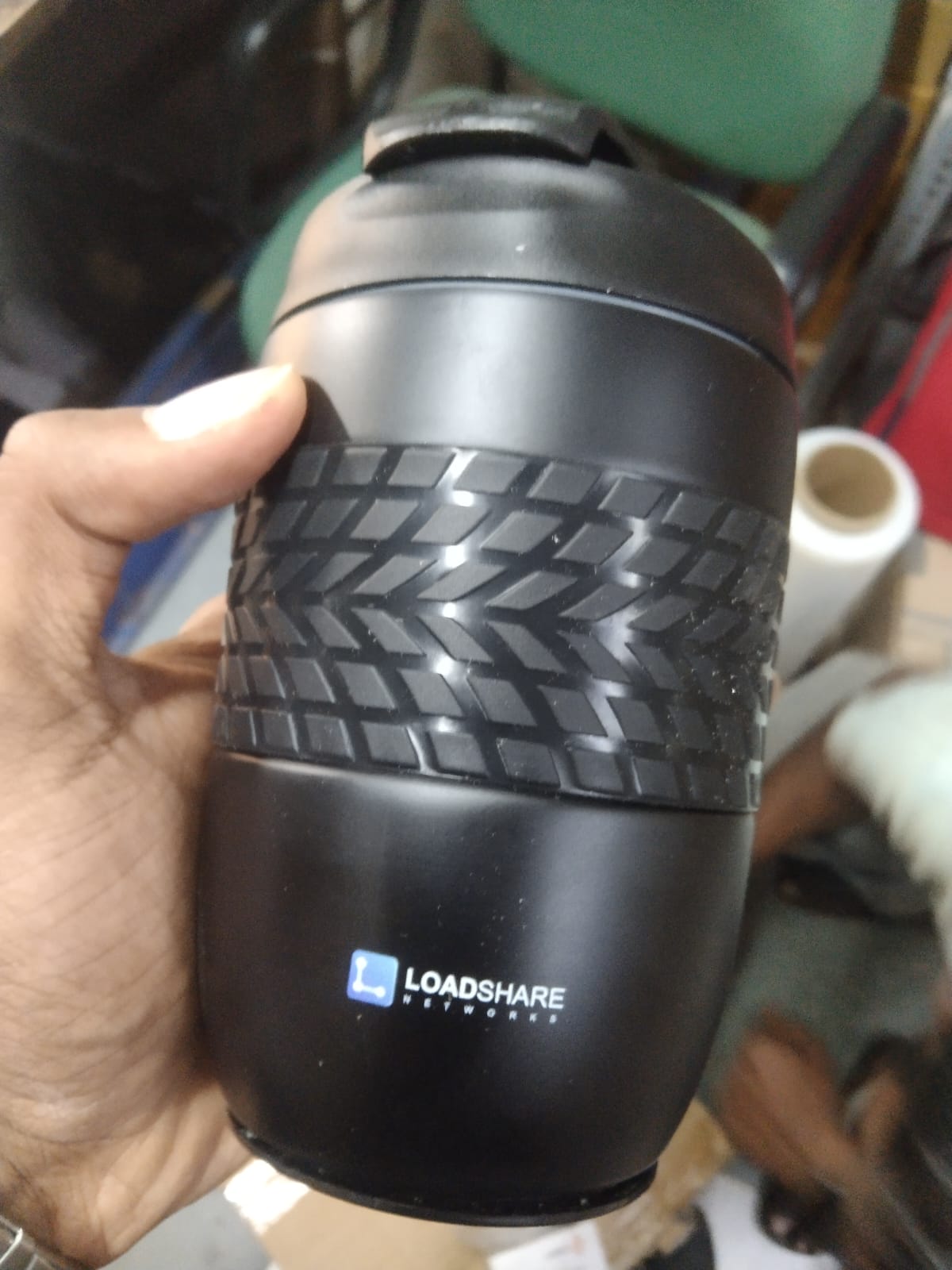 Personalized Black 300ml Spill Free Suction SS Mug - For Corporate, Client or Dealer Gifting, Promotional Freebie BGH138