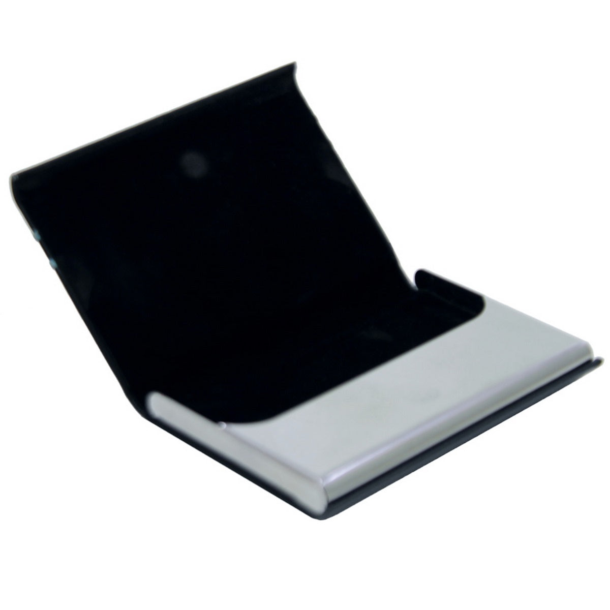 Personalized Engraved Black Magnetic Business Visiting Card Holder - For Corporate Gifting, Event Gifting, Freebies, Promotions JA MCH18