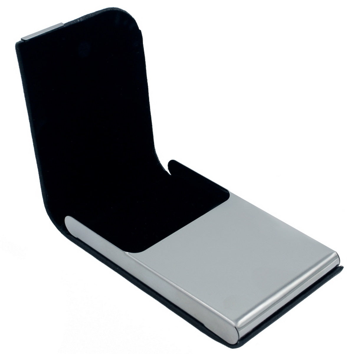 Personalized Engraved Black Vertical Magnetic Business Visiting Card Holder - For Corporate Gifting, Event Gifting, Freebies, Promotions JA MCH21