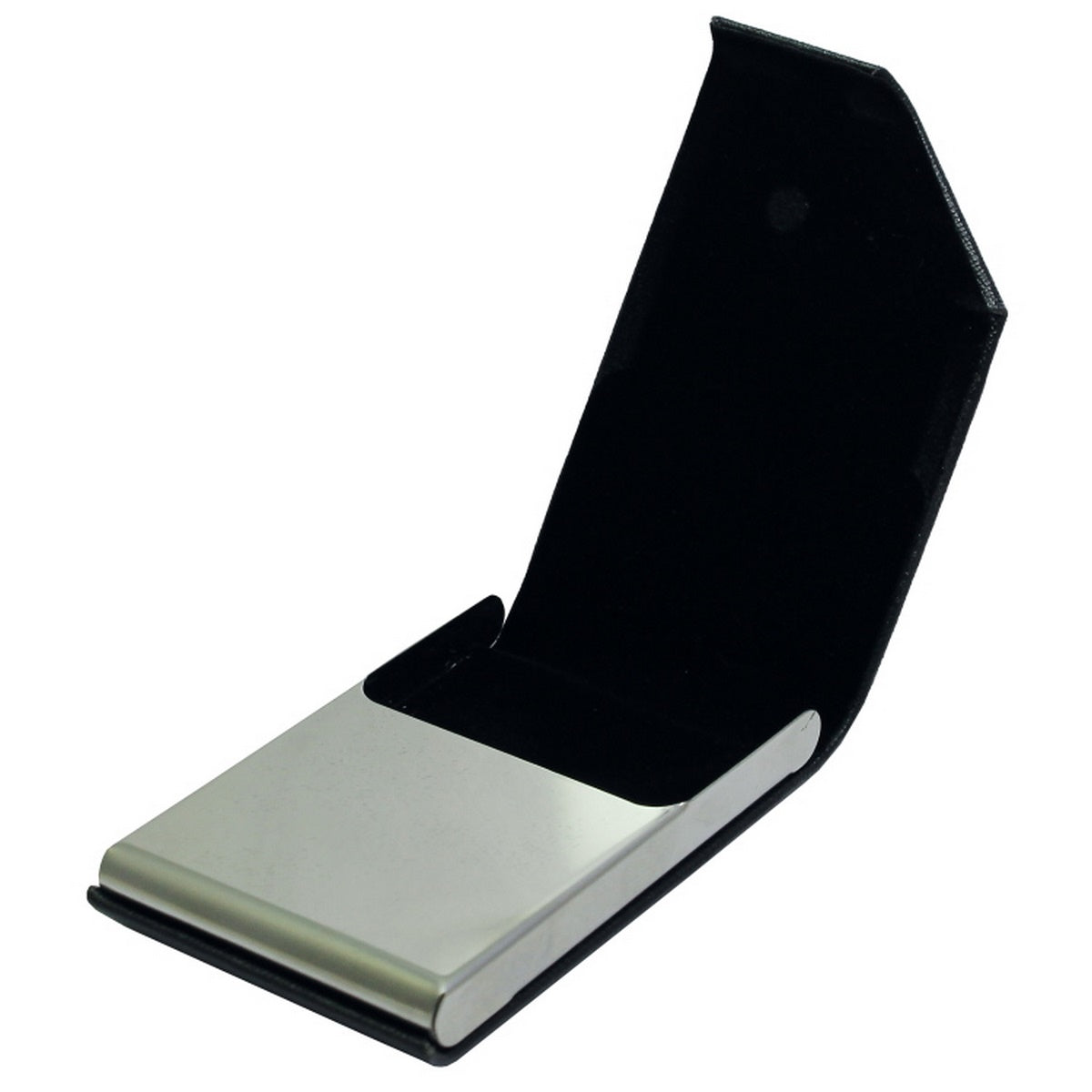Personalized Engraved Black Vertical Magnetic Business Visiting Card Holder - For Corporate Gifting, Event Gifting, Freebies, Promotions JA MCH24