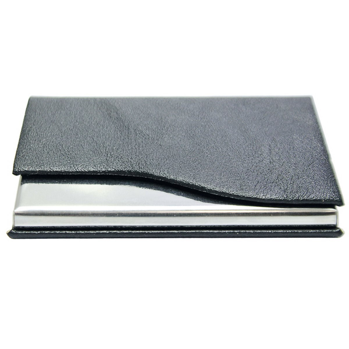 Personalized Engraved Black Magnetic Business Visiting Card Holder - For Corporate Gifting, Event Gifting, Freebies, Promotions JA MCH29