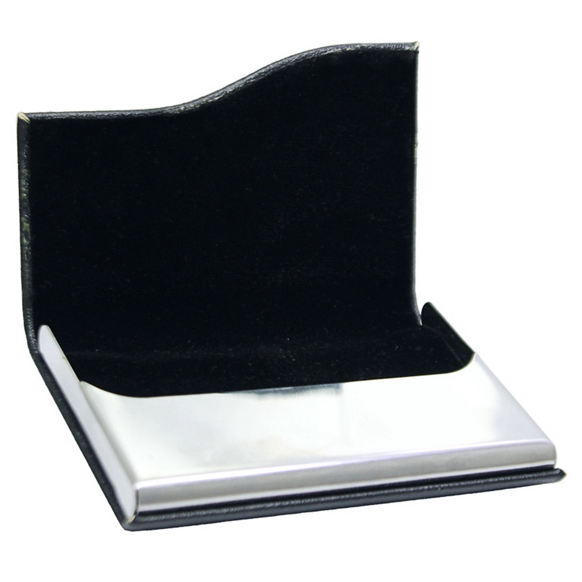 Personalized Engraved Black Magnetic Business Visiting Card Holder - For Corporate Gifting, Event Gifting, Freebies, Promotions JA MCH29