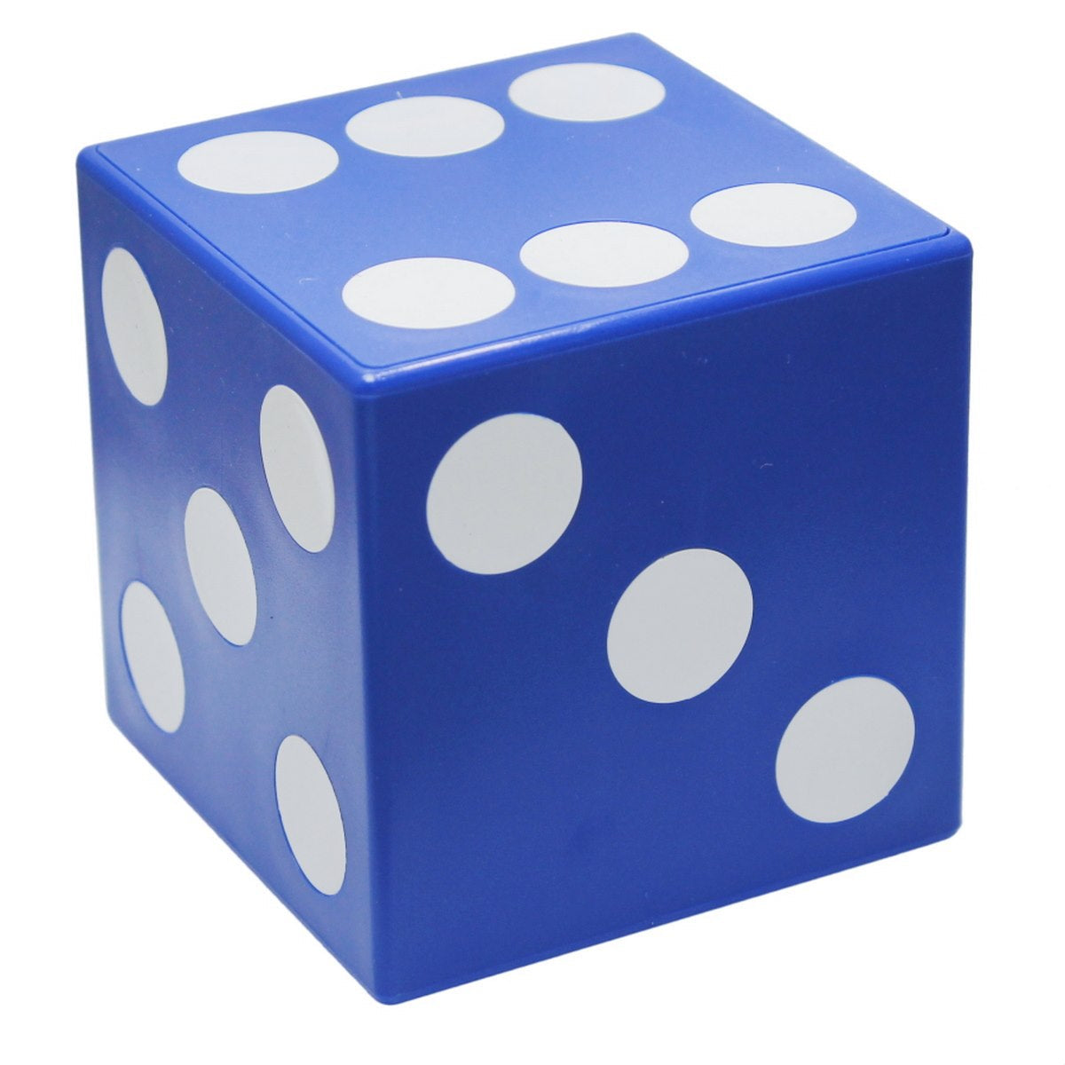 Blue Plastic Pen Stand cum Dice - For Corporate Gifting, Events Promotional Freebie, Office Use JAPSDB00