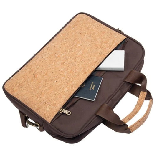 Personalized Dual Tone Eco-Friendly Laptop Bag - For Employees, Travelers, Corporate, Client or Dealer Gifting, Events Promotional Freebies BGS16