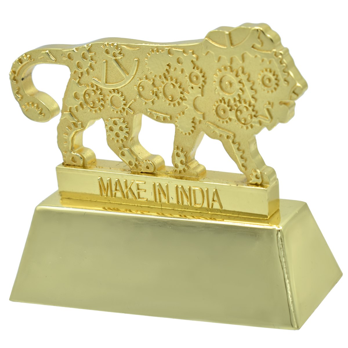Personalized Engraved Make in India Paper Weight - For Corporate Gifting, Events Promotional Freebie - JA