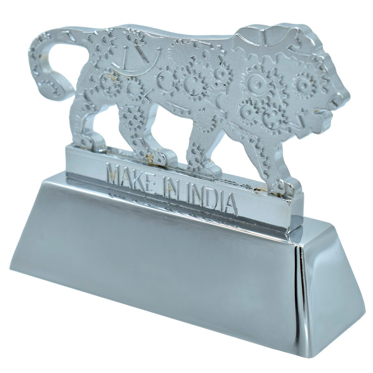 Personalized Engraved Make in India Paper Weight - For Corporate Gifting, Events Promotional Freebie - JA