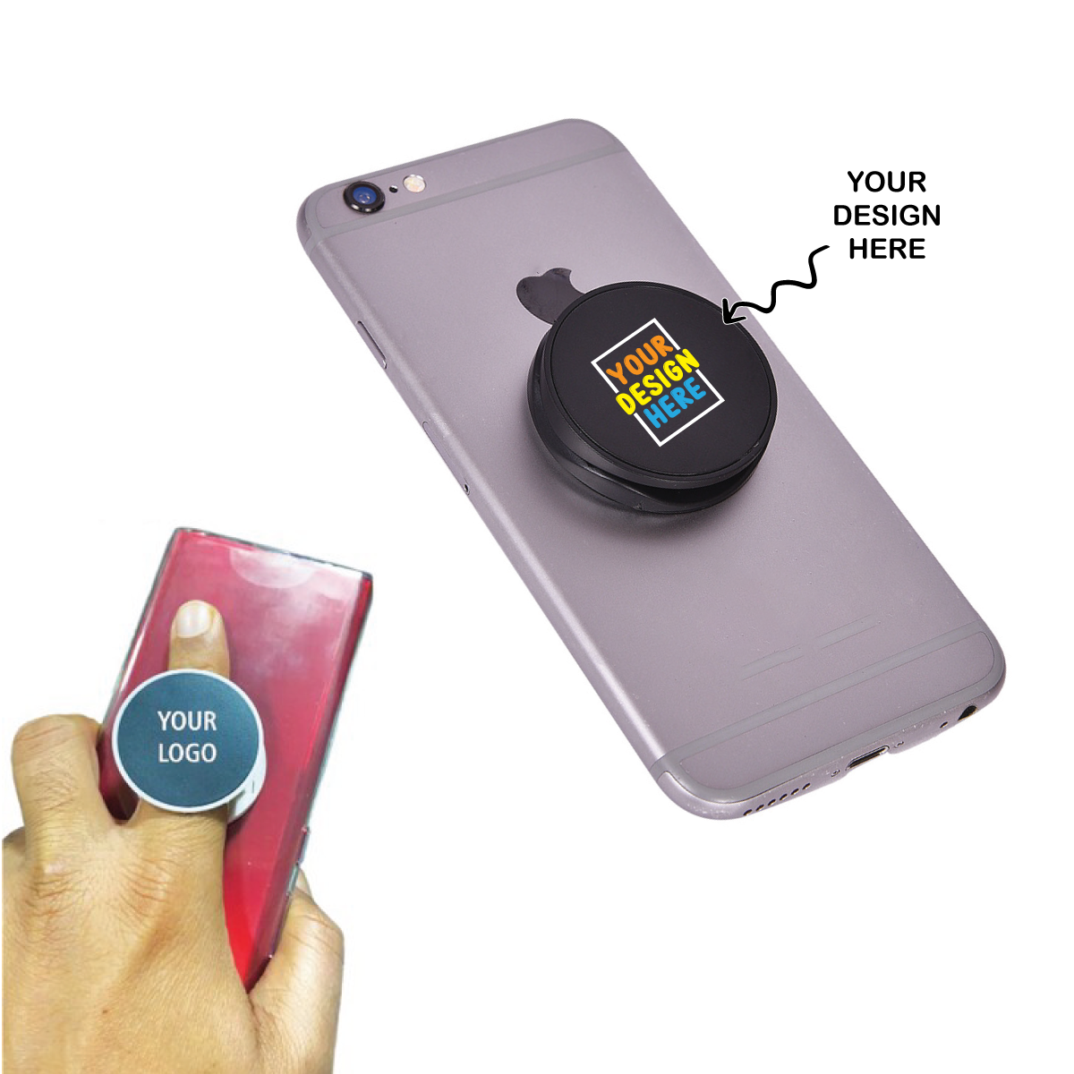 Customized or Personalized Adjustable Expandable Phone Mount - For Corporate Gifting, Event Freebies, Promotions, College or Company Events LO-GT01