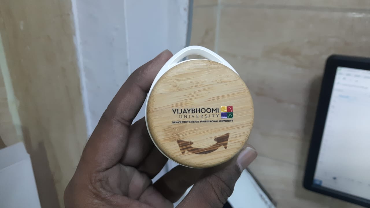 Personalized Bamboo Wireless Earbuds - For Corporate Gifting, Event Gifting, Stakeholder Gifting, Freebies, Promotions, Return Gift - HKWAE9001 - The Gifting Marketplace