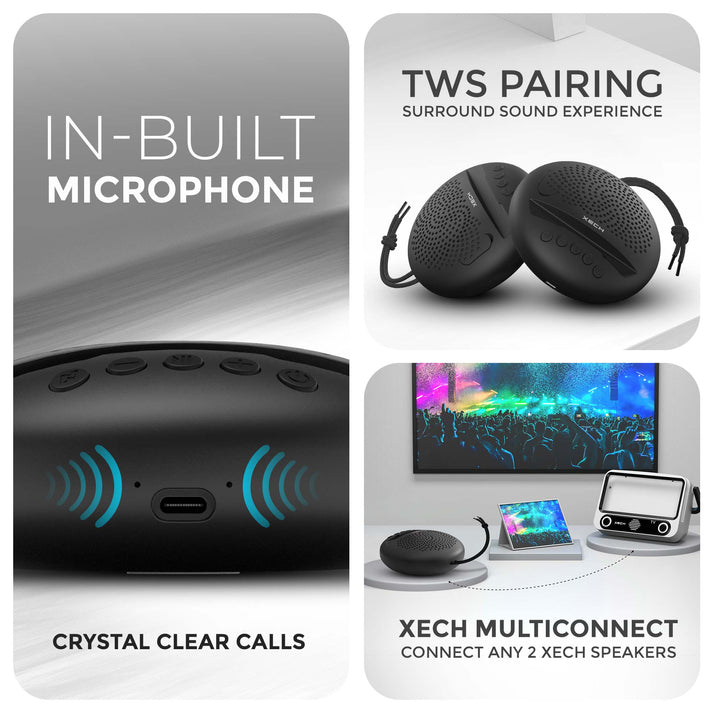 Personalized Multipurpose Portable Bluetooth Speaker - For Corporate, Personal, Diwali, Birthday, Occasional, Event Gifting XT5