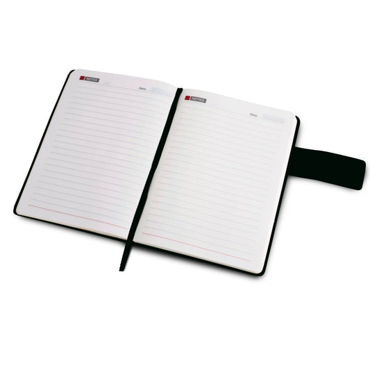 Personalized Magnetic Lock A5 Size Corporate Notebook Diary - For Office Use, Personal Use, or Corporate Gifting BG135 - The Gifting Marketplace