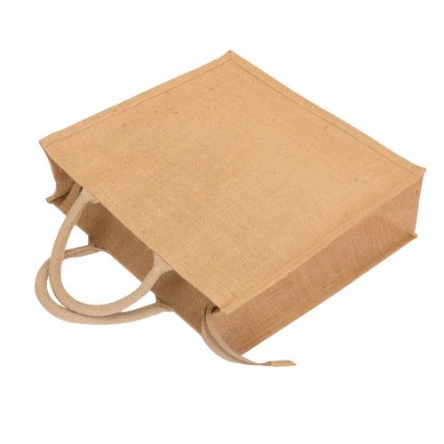 Custom promotional jute bags with sturdy handles and eco-friendly design for versatile use