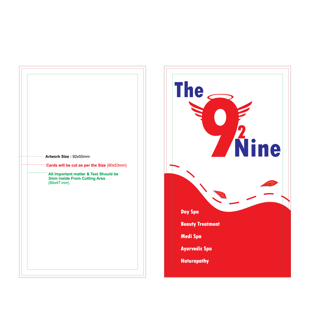 Customized 350 GSM Vertical Matte Business Card Both Sides Printed showcasing vibrant design for professional branding