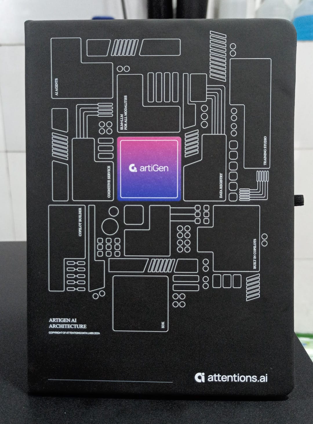 Personalized A5 notebook with a sleek design, ideal for customized A5 corporate gifts