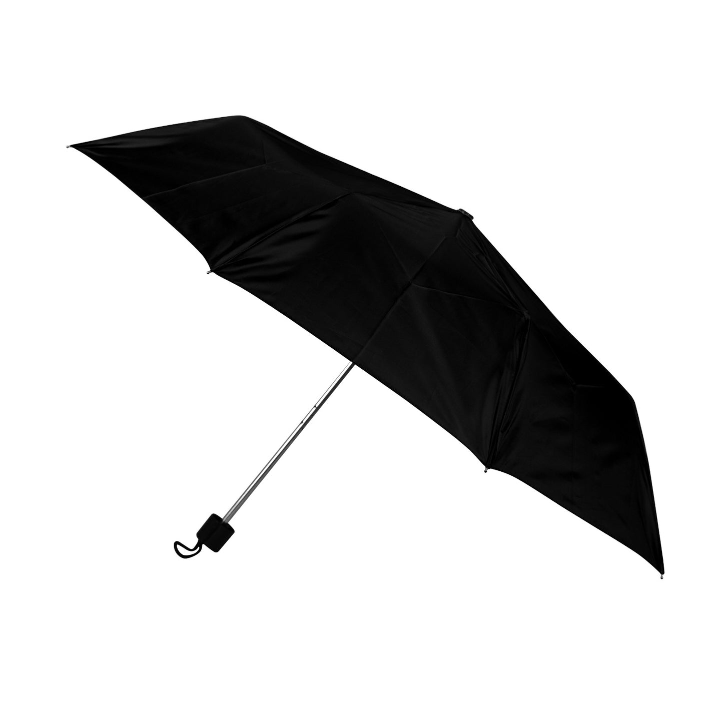 Customized Black 3 Fold Umbrella featuring a sleek design and durable construction for everyday use
