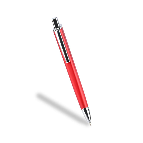 Customized red pen notebook combo featuring a sleek red pen, perfect for new employees