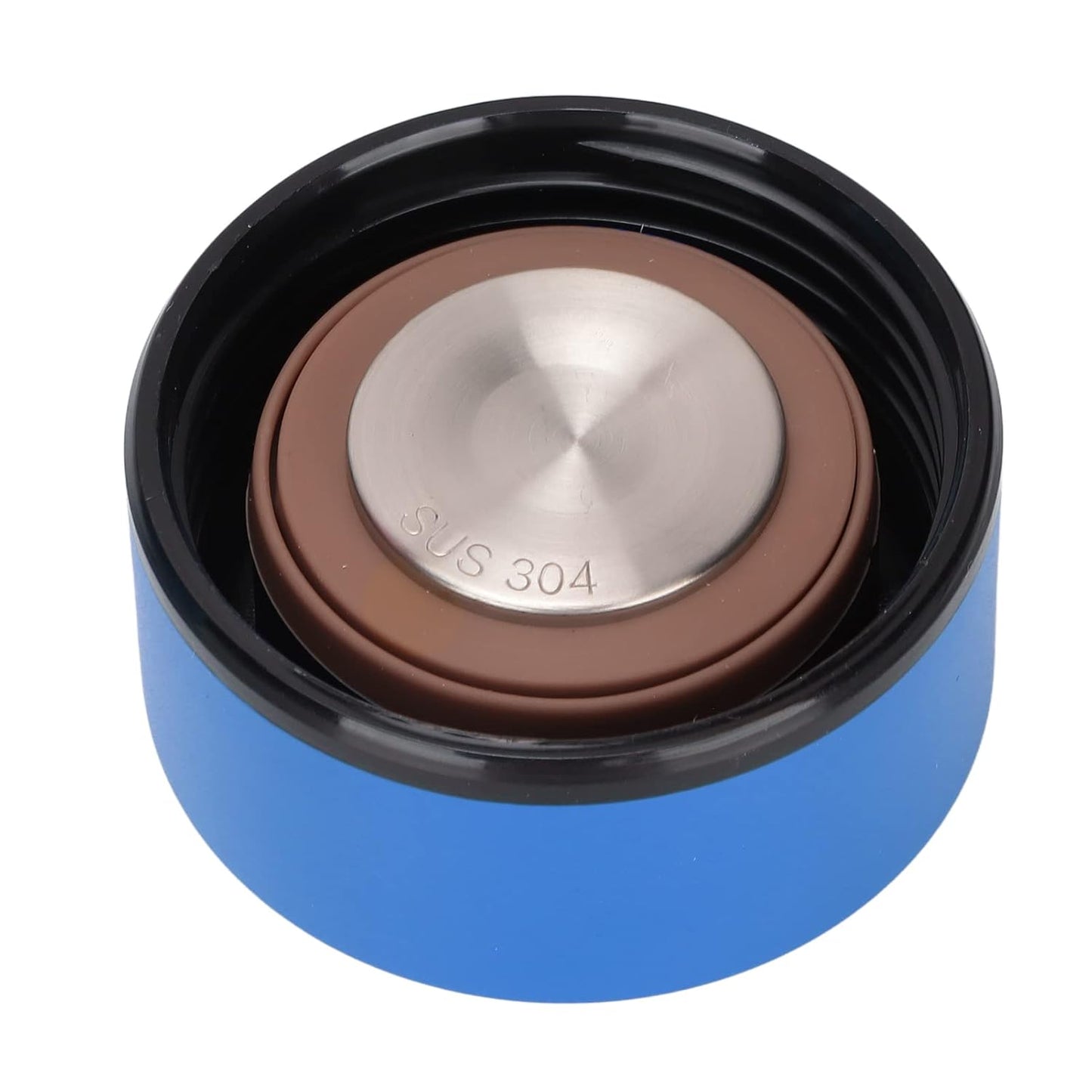 Personalized Blue Non-Temperature corporate water bottles with sleek design and durable stainless steel base