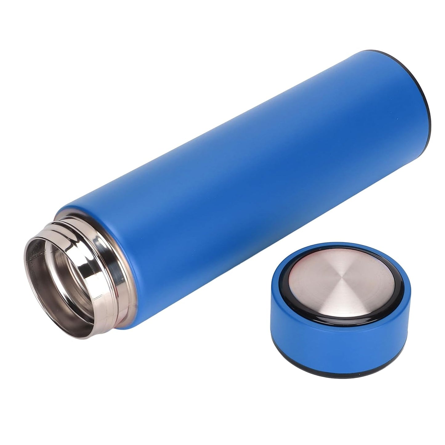 Personalized Blue Non-Temperature corporate water bottles with sleek design for office use.